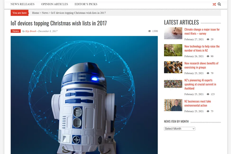 Make Lemonade post on IoT devices