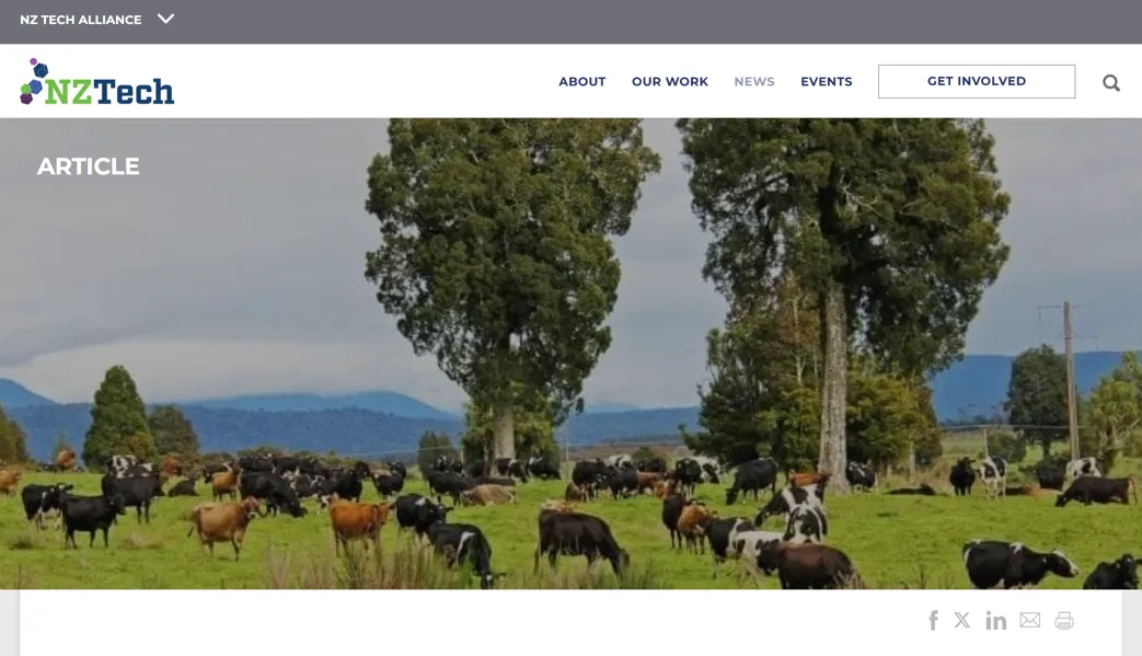 AI and IoT changing the face of NZ dairying